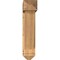 Ekena Millwork Traditional Arts and Crafts Smooth Bracket w/ Offset Brace, Western Red Cedar, 7 1/2"W x 30"D x 34"H BKT0806X30X34TRA03SWR - alternate 3